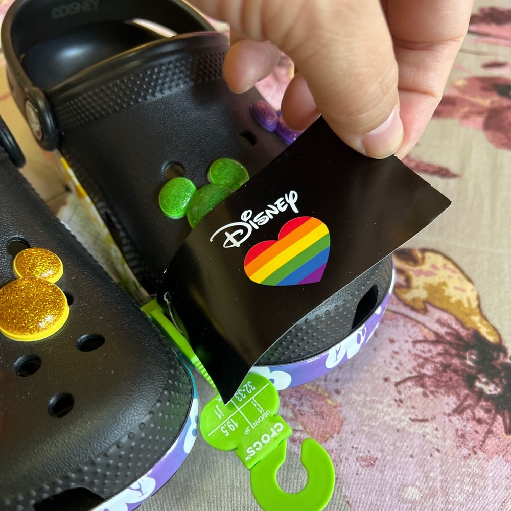 Disney Mickey Mouse Pride Crocs - Picture 7 of 9